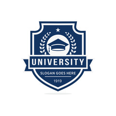 University, college logo vector