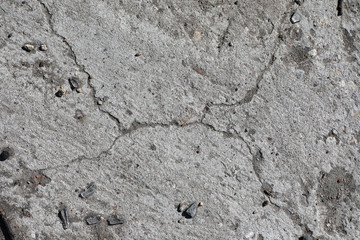 Texture of concrete. Asphalt background. Road surface. Texture of asphalt and stones on the road.