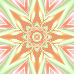 Abstract fantasy ornament pattern.