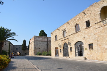 Fototapeta premium Rhodes, the old town. Greece.