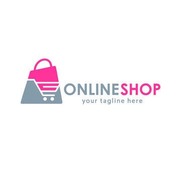 Online Shop Logo Vector