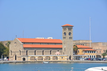 Rhodes, the old town. Greece.