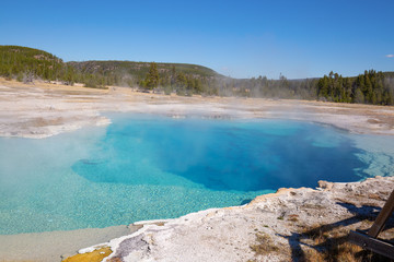 Black sands geyser basin