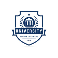 University, college logo vector
