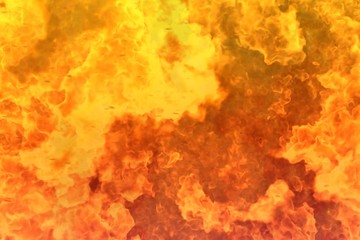 Abstract background - mystical glowing explosion texture, fire 3D illustration