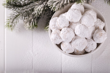 Fototapeta na wymiar Traditional Greek Christmas cookies