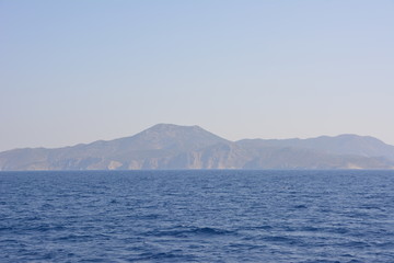 Rhodes, Greece, the Aegean sea