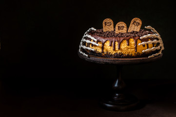 Halloween Pumpkin Cheesecake