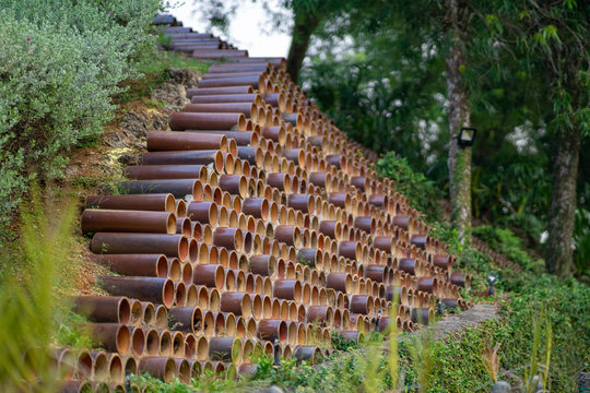 VCP pipe for standard sewerage underground pipe system domestic and industrial used as erosion prevention.