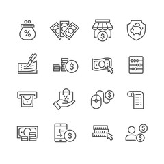 Business and finance web icon set