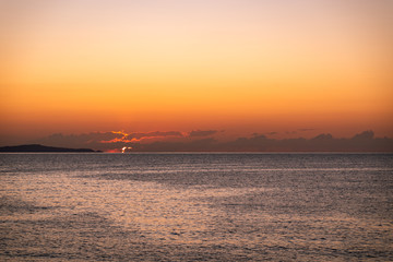 Sunrise over sea
