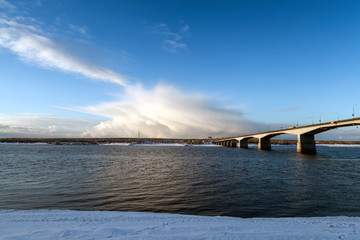 Communal bridge. Perm