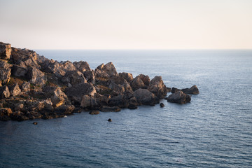 Maltese cliffs and seashore