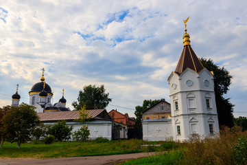 Fototapeta na wymiar St. Tikhon's Transfiguration convent in Zadonsk, Russia