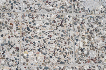 background small stones, stone wall, many stones concrete texture