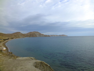 тихая бухта в Крыму