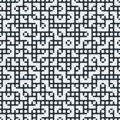 Truchet Random Pattern Generative Tile Art background illustration