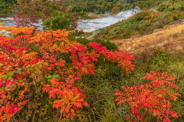 Towada Hachimantai National Park in early autumn
