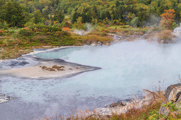 Towada Hachimantai National Park in early autumn