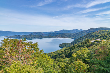Towada Hachimantai National Park in early autumn