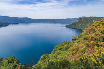 Towada Hachimantai National Park in early autumn