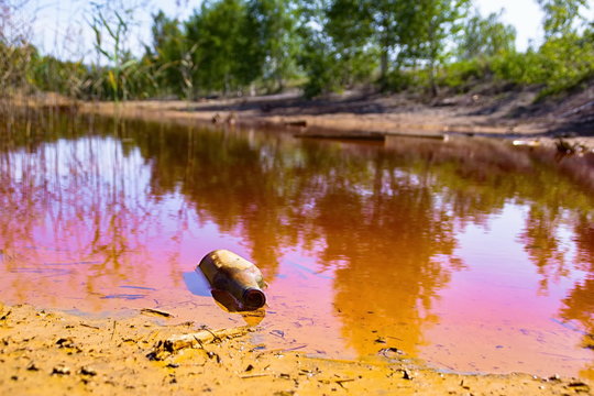colored river
