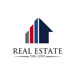 Real estate logo symbol icon vector illustration EPS 10