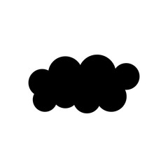 Fototapeta na wymiar cloud technology vector logo template design