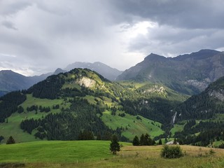 landscape in the mountains