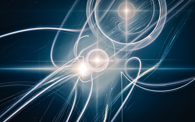 digital generated image in the form of abstract geometric shapes of various shades and colors for use in web design and computer graphics