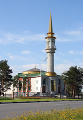 Mosque in the Siberian city of Surgut  Khanty-Mansiysk district of Russia