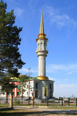 Mosque in the Siberian city of Surgut Russia