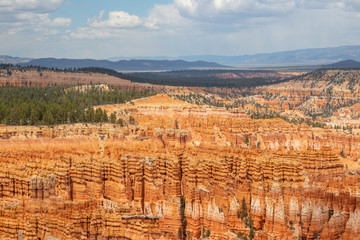 The incredible rock formations at Bryce Canyon National Park, National Park, United States of...
