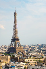 Der Eiffelturm in Paris, Frankreich