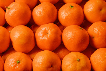 Mandarin orange background.