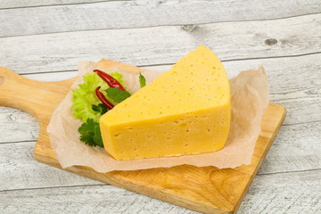 Piece. of Yellow Cheese