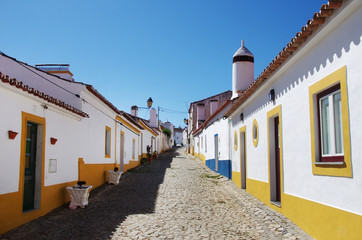 street in old village, Terena, Portugal
