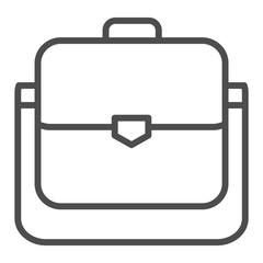 bag icon thin line pixel perfect icon