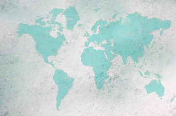 Fototapeta na wymiar world map background