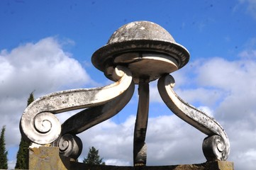 Village de Saint-Cézaire (Midi de la France)
