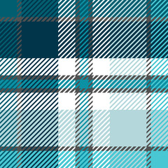 Plaid or tartan vector is background or texture in many color