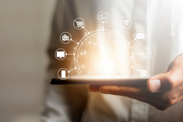 Men who use online communication to choose services from the internet that is sent through the global network.