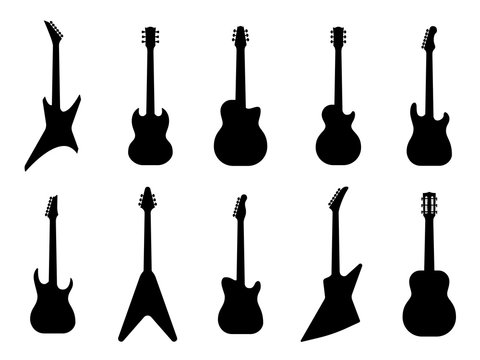 Electric Guitar Outline Images – Browse 7,967 Stock Photos, Vectors, and  Video | Adobe Stock