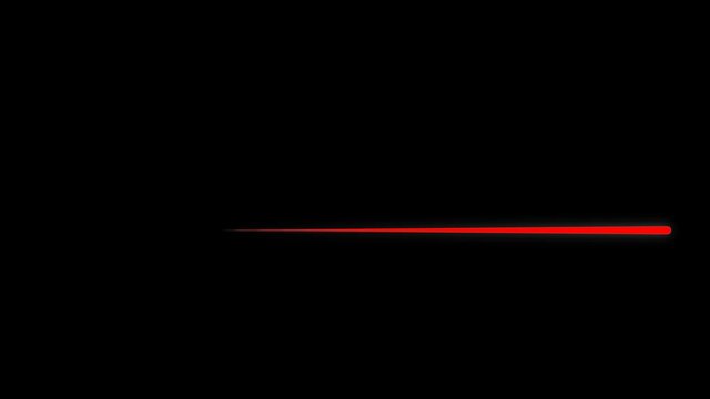 Cardiac arrest on medical monitor, heart stops beating. Human heart beats twice then straight line on a screen. Heartbeat EKG ECG red flatline. Seamlessly loop footage on black background