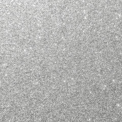 Silver glitter background texture white sparkling shiny wrapping paper for Christmas holiday...