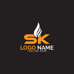 SK oil and gas company logo