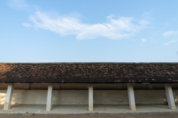 roof and blue sky