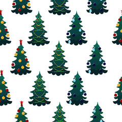 Set for Christmas and new year. A holiday for family and friends with a Christmas tree and toys.