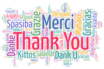 Word Art - Thank You