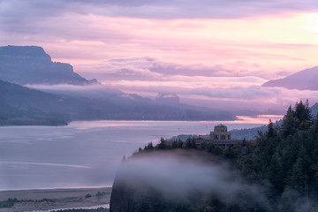 Crown Point in the Columbia Gorge, Oregon